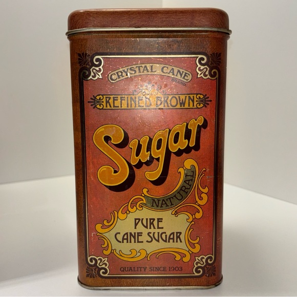 Cheinco 1978 / 1979 Golden Harvest tin kitchen canister set - Picture 8 of 15